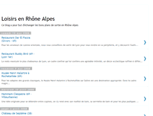 Tablet Screenshot of loisirsenrhonealpes.blogspot.com
