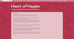 Desktop Screenshot of heartofhaylee.blogspot.com