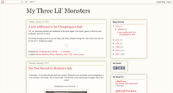 Desktop Screenshot of mylittlemonsterphoto.blogspot.com