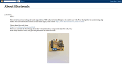 Desktop Screenshot of electro-sys.blogspot.com