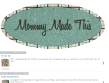 Tablet Screenshot of mommadethis.blogspot.com