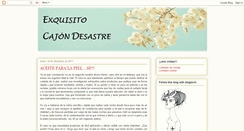 Desktop Screenshot of exquisitocajondesastre.blogspot.com