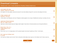 Tablet Screenshot of download-limewire.blogspot.com