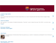 Tablet Screenshot of barcelonafootballers.blogspot.com