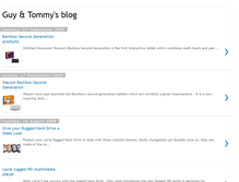 Tablet Screenshot of guyandtommy.blogspot.com