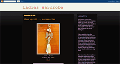 Desktop Screenshot of ladieswardrobe10.blogspot.com