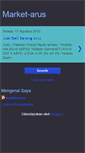 Mobile Screenshot of market-arus.blogspot.com