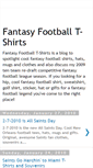 Mobile Screenshot of fantasyfootballtees.blogspot.com