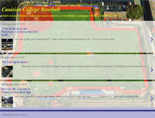 Tablet Screenshot of canisiuscollegebaseball.blogspot.com