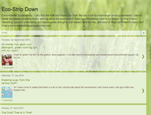 Tablet Screenshot of ecostripdown.blogspot.com