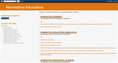 Desktop Screenshot of normativaeducativa2m.blogspot.com