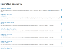 Tablet Screenshot of normativaeducativa2m.blogspot.com