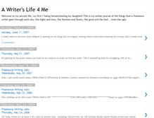 Tablet Screenshot of my-writing-journal.blogspot.com