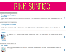 Tablet Screenshot of pinksunriseproducts.blogspot.com