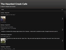 Tablet Screenshot of hauntedcreekcafe.blogspot.com