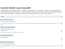 Tablet Screenshot of comiteinteretlocalseyne83.blogspot.com