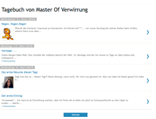 Tablet Screenshot of masterofverwirrung.blogspot.com