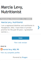 Mobile Screenshot of marcialevynutritionist.blogspot.com