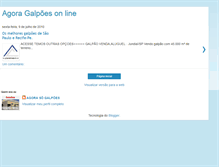 Tablet Screenshot of galpoesonline.blogspot.com