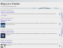 Tablet Screenshot of bloglarefamilia.blogspot.com