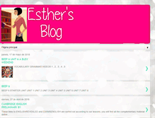 Tablet Screenshot of esthernerja.blogspot.com