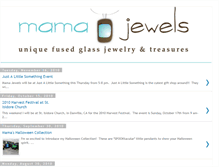 Tablet Screenshot of mamajewelsglass.blogspot.com