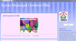 Desktop Screenshot of escolamunicipalcordeirofilho.blogspot.com