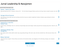 Tablet Screenshot of leadership-id.blogspot.com