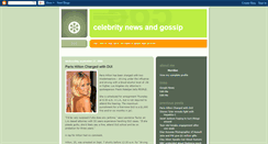 Desktop Screenshot of celebrity-news-and-gossip.blogspot.com