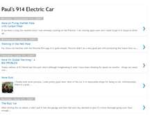 Tablet Screenshot of pauls914electriccar.blogspot.com