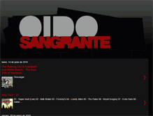 Tablet Screenshot of oidosangrante.blogspot.com