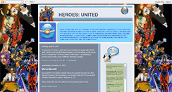 Desktop Screenshot of heroesunited.blogspot.com