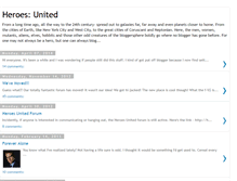 Tablet Screenshot of heroesunited.blogspot.com