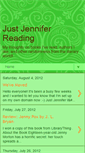 Mobile Screenshot of justjenniferreading.blogspot.com