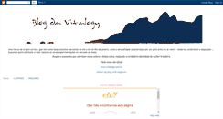 Desktop Screenshot of blogdavitalogy.blogspot.com