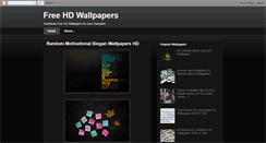 Desktop Screenshot of hdwallpapers4free.blogspot.com