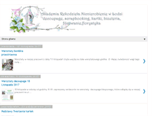 Tablet Screenshot of akademiarekodziela.blogspot.com