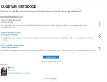 Tablet Screenshot of cugetariortodoxe.blogspot.com