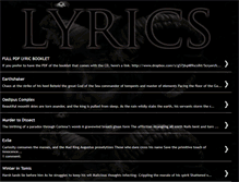 Tablet Screenshot of lyricswithering.blogspot.com