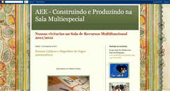 Desktop Screenshot of construindonasalamultiespecial.blogspot.com