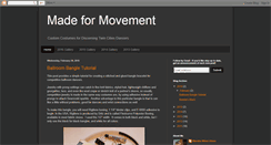 Desktop Screenshot of made4movement.blogspot.com