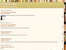 Tablet Screenshot of fonoaudiologiaconcepcion.blogspot.com