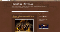 Desktop Screenshot of christianbarbosa.blogspot.com