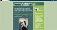 Desktop Screenshot of lifeneedleworkandeverything.blogspot.com