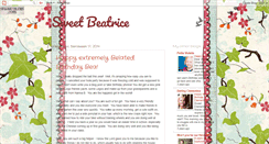 Desktop Screenshot of beabella.blogspot.com