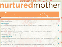 Tablet Screenshot of nurturedmother.blogspot.com