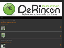 Tablet Screenshot of derinconpublicidad.blogspot.com