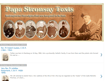 Tablet Screenshot of papastronsaytexts.blogspot.com