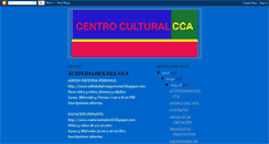 Desktop Screenshot of centroculturalcca.blogspot.com