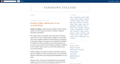 Desktop Screenshot of fanshawecollege.blogspot.com